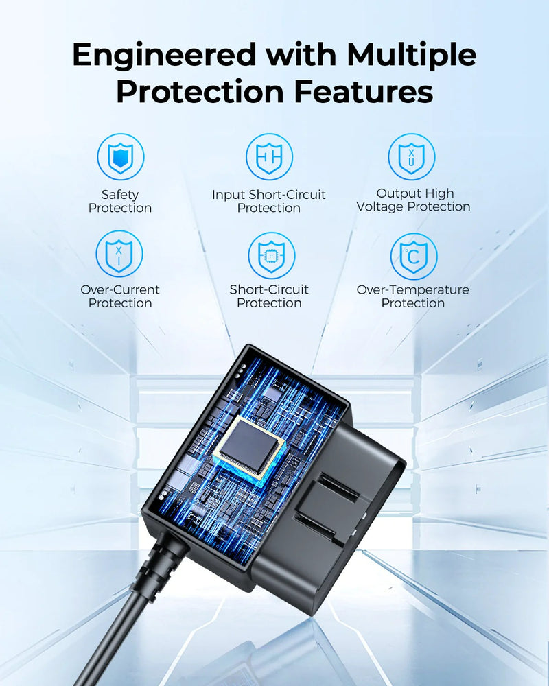 Hardwire Kit (OBD Port) for 4K Dashcam