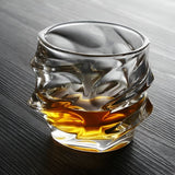 Twisted Glass Whisky Tumbler Set