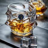 Twisted Glass Whisky Tumbler Set